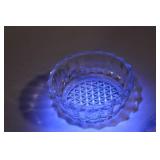 Collection of Vintage Glassware Including Plates and Bowls