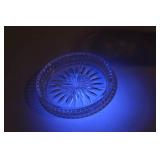 Collection of Vintage Glassware Including Plates and Bowls