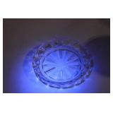 Collection of Vintage Glassware Including Plates and Bowls