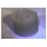 Collection of Vintage Glassware Including Plates and Bowls