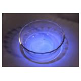 Collection of Vintage Glassware Including Plates and Bowls