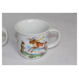 Eclectic Collection of 12 Assorted Decorative Tableware Items