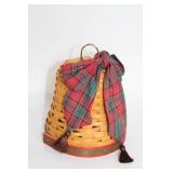 Collection of Decorative Baskets, Wooden Chest, and Folk Art Items