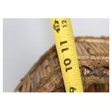 Vintage Nativity Scene with Stable and 10 Figures