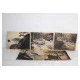 Collection of Japanese Vintage Photographic Prints from National Park on Lake Towada