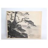 Collection of Japanese Vintage Photographic Prints from National Park on Lake Towada