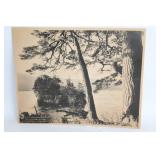 Collection of Japanese Vintage Photographic Prints from National Park on Lake Towada
