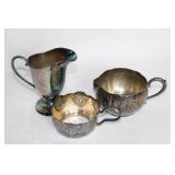 Collection of Silver-Plated Tea and Serving Ware
