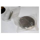 Everbilt 1-1/2 inch Brass Bath Drain Kit with Brushed Nickel Trim