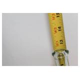 Collection of 5 Elegant Clear Glass Vases