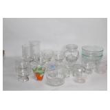 Collection of Assorted Glassware and Bowls