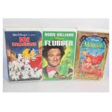 Collection of 30 Disney VHS Movies Featuring Classic Animated Films