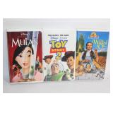 Collection of 30 Disney VHS Movies Featuring Classic Animated Films