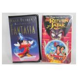 Collection of 30 Disney VHS Movies Featuring Classic Animated Films