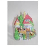 Set of 6 Unique Clay Figurines Including Animals and Fairy-tale Scene