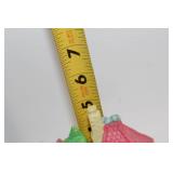 Set of 6 Unique Clay Figurines Including Animals and Fairy-tale Scene