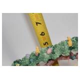 Set of 6 Unique Clay Figurines Including Animals and Fairy-tale Scene