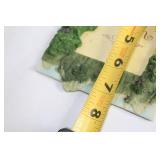 Set of 6 Unique Clay Figurines Including Animals and Fairy-tale Scene