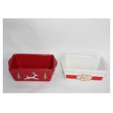 Collection of Ceramic Dishes and Bowls with Fruit Designs