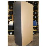 Tall Metal Storage Cabinet with Adjustable Shelves