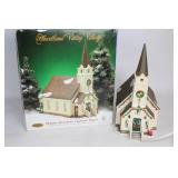 Heartland Valley Village Deluxe Porcelain Lighted Church