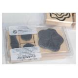 Collection of Rubber Stamps and Clear Stamps for Crafting