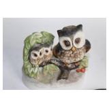 Collection of 9 Decorative Ceramics Including Owl Figurine and Coasters