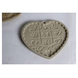 Collection of 9 Decorative Ceramics Including Owl Figurine and Coasters