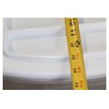 Plastic Storage Drawers Filled with Craft Supplies and Decor