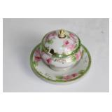 Collection of Vintage Floral Porcelain Dishes and Bowls