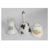 Collection of Vintage Floral Porcelain Dishes and Bowls