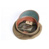Vintage Military Uniform Cap with Two Garrison Caps