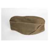 Vintage Military Uniform Cap with Two Garrison Caps