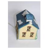 American Porcelain Collectible Light-up Post Office Decoration