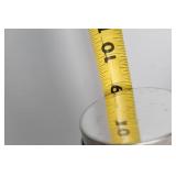 Pair of Stainless Steel Biscuit Cutters with Storage Tube