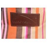 World Vision Striped Canvas Tote Bag
