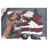 Child Size Holiday Themed Woven Blanket