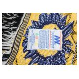 Set of 3 Decorative Blankets - Child Size, Holiday, and Sunflower Designs