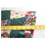 Vintage Christmas Tree Skirt with Patchwork Design