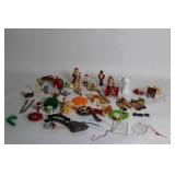 Collection of Assorted Christmas Tree Ornaments