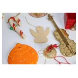 Collection of Assorted Christmas Tree Ornaments