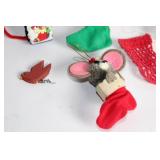 Collection of Vintage Holiday Ornaments