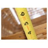 Longaberger Handmade Picnic Basket with Lid