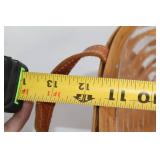 Longaberger Handmade Picnic Basket with Lid