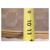 Longaberger Handmade Picnic Basket with Lid