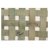 Longaberger WoodCrafts Basket with Lid and Handles