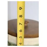 Longaberger WoodCrafts Basket with Lid and Handles