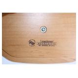 Longaberger 2006 Tree Trimming Basket with Woodcraft Top