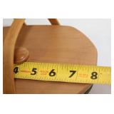 Longaberger 2006 Tree Trimming Basket with Woodcraft Top