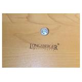 Longaberger Handwoven Basket with Lid